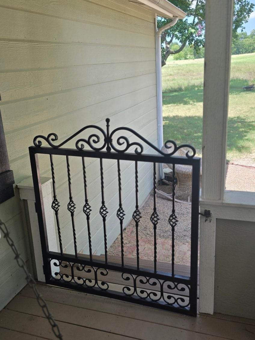 Custom ornamental gate