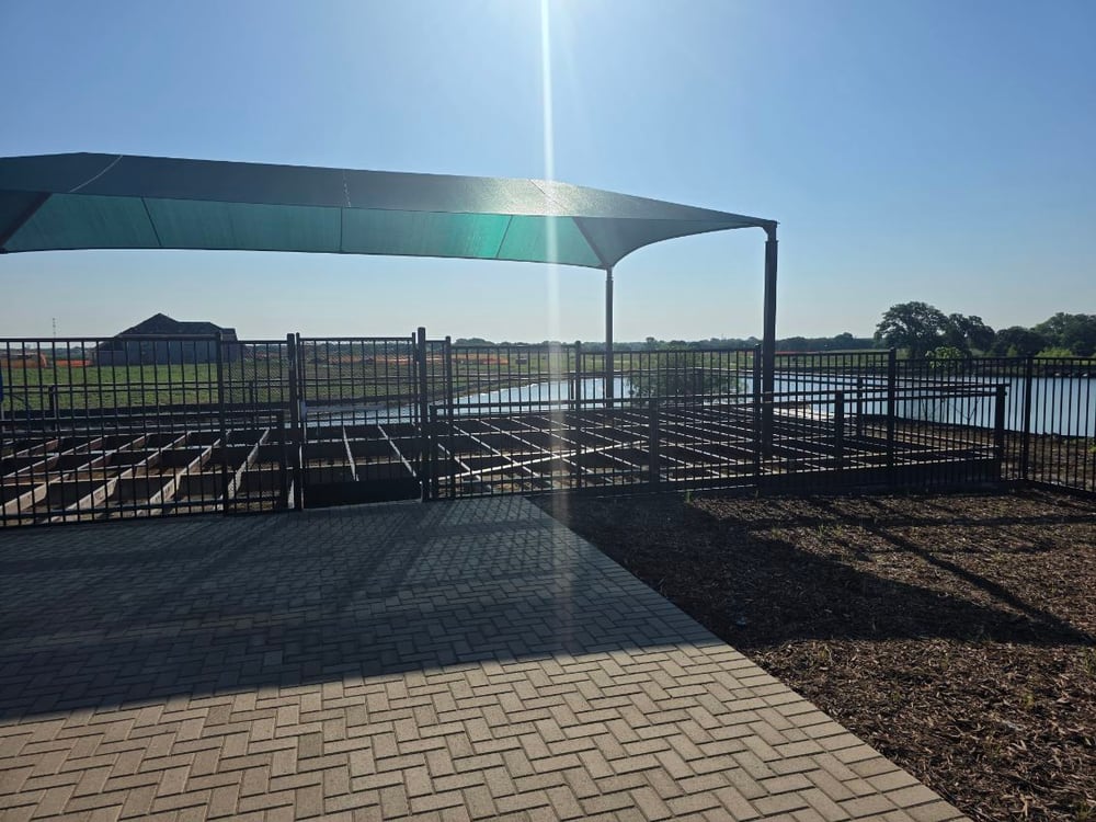 Steel patio cover & shade structure